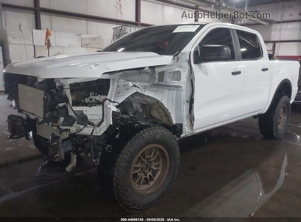 1FTER4FH2NLD08194 2022 FORD RANG White წინა მარცხენა ხედი სამი მეოთხედიდან