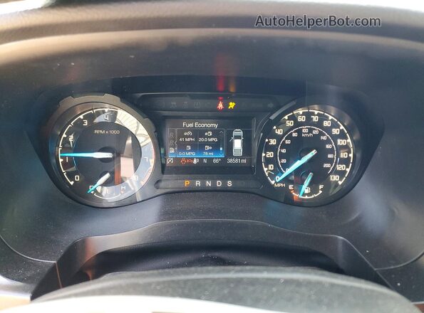 1FTER4FH2PLE08492 2023 FORD RANGER Серый Вид щитка приборов