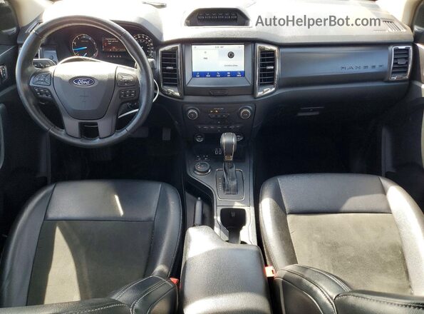 1FTER4FH2PLE08492 2023 FORD RANGER Серый Вид панели приборов
