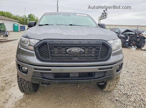 1FTER4FH2PLE18052 2023 FORD RANGER Gray Widok z przodu