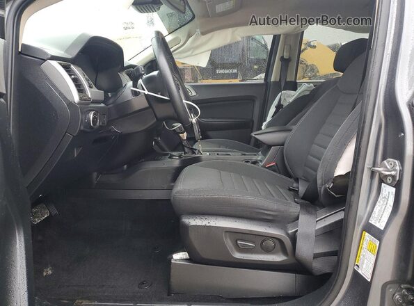 1FTER4FH2PLE18052 2023 FORD RANGER Gray Widok wnętrza z przodu