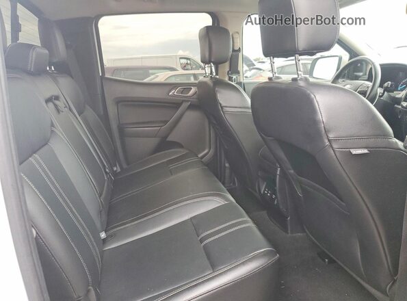 1FTER4FH3KLA02309 2019 FORD RANGER Белый Вид задних сидений