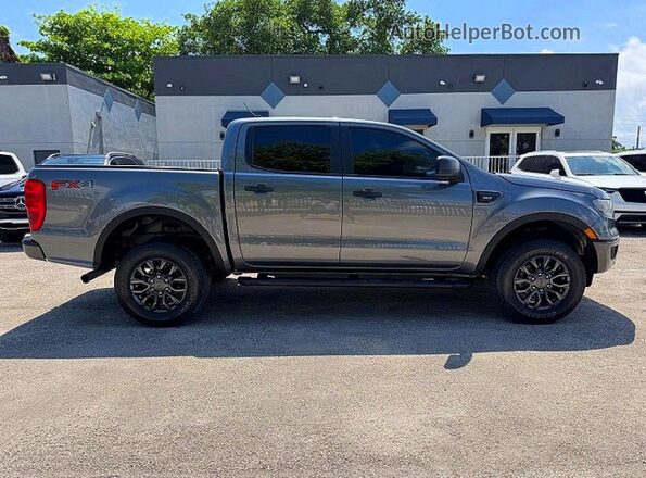 1FTER4FH3PLE15046 2023 FORD RANGER Gray Widok naklejki z numerem VIN