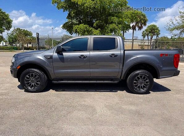 1FTER4FH3PLE15046 2023 FORD RANGER Gray Widok komory silnika