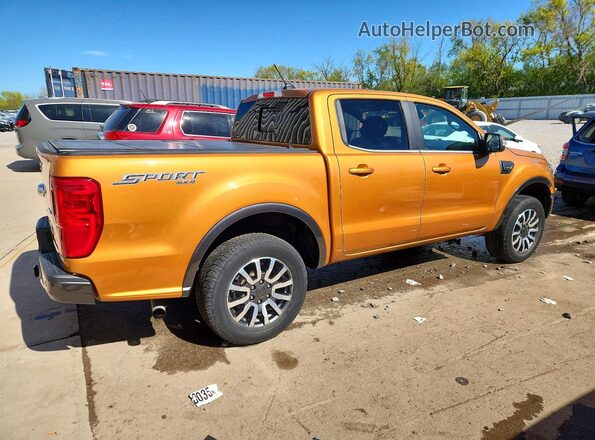 1FTER4FH4LLA35711 2020 FORD RANGER Orange Tył prawy