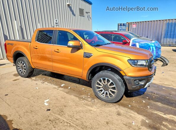 1FTER4FH4LLA35711 2020 FORD RANGER Orange Przód prawy