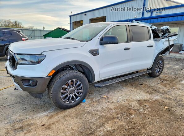 1FTER4FH4MLD81050 2021 FORD RANGER Белый Передняя левая четверть
