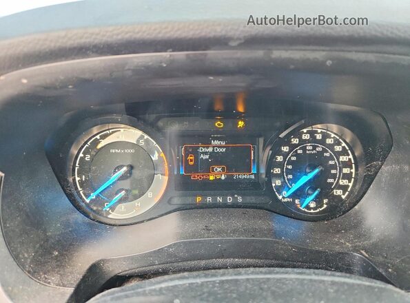 1FTER4FH4MLD81050 2021 FORD RANGER Белый Вид щитка приборов