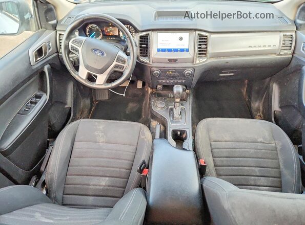 1FTER4FH4MLD81050 2021 FORD RANGER Белый Вид панели приборов