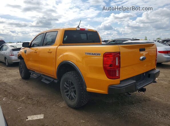 1FTER4FH6MLD66193 2021 FORD RANGER Оранжевый Задняя левая четверть