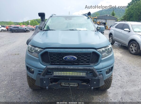 1FTER4FH8KLA18859 2019 FORD RANGER Синий Вид щитка приборов