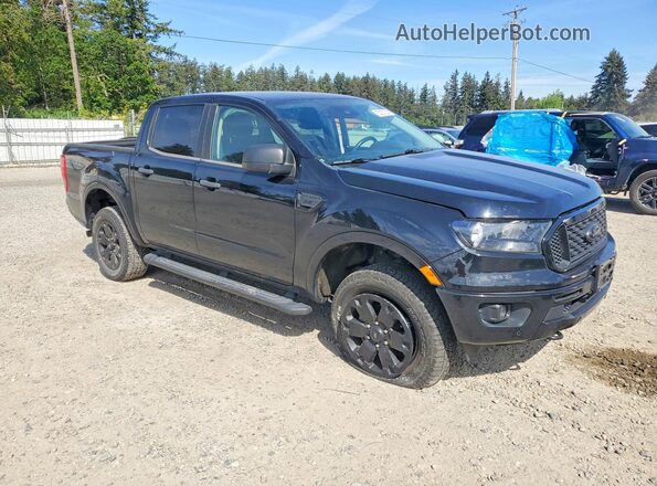 1FTER4FH8MLD33275 2021 FORD RANGER Черный Передняя правая четверть