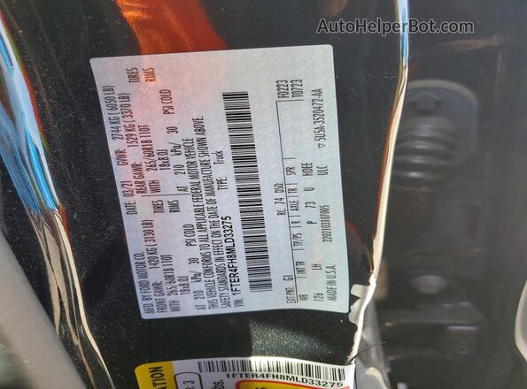 1FTER4FH8MLD33275 2021 FORD RANGER Черный Вид подкапотного пространства