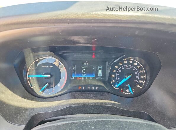 1FTER4FH8MLD40615 2021 FORD RANGER Белый Вид щитка приборов