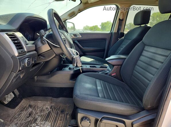 1FTER4FH8MLD40615 2021 FORD RANGER Белый Вид салона спереди