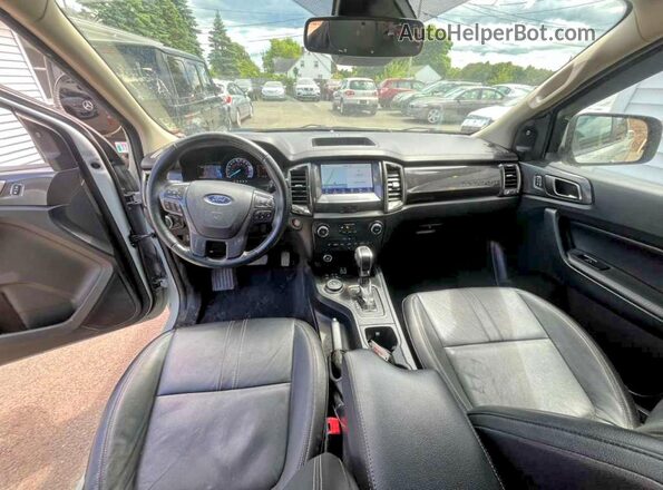 1FTER4FH9MLE00899 2021 FORD RANGER Silver Vista interior delantera
