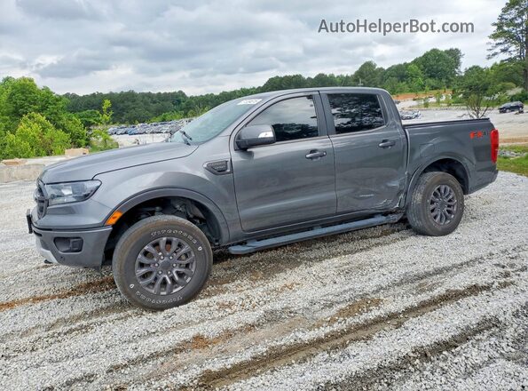1FTER4FH9NLD48823 2022 FORD RANGER Gray Առջևի ձախ երեք քառորդ տեսարան