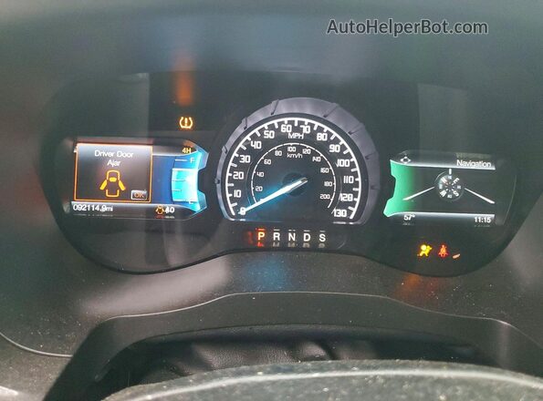 1FTER4FH9NLD48823 2022 FORD RANGER Gray Սարքավորումների վահանակի տեսք