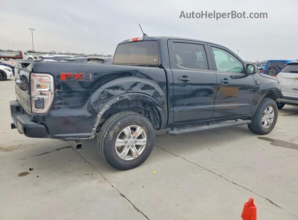 1FTER4FHXLLA10568 2020 FORD RANGER Black უკანა მარჯვენა