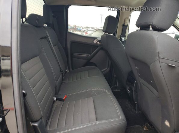 1FTER4FHXLLA10568 2020 FORD RANGER Black უკანა სავარძლების ხედი