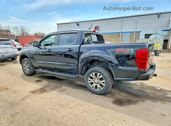 1FTER4FHXLLA23045 2020 FORD RANGER Черный Задняя левая четверть