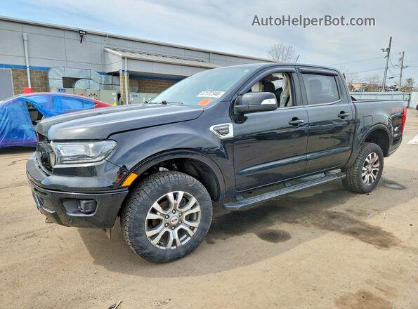 1FTER4FHXLLA23045 2020 FORD RANGER Черный Передняя левая четверть