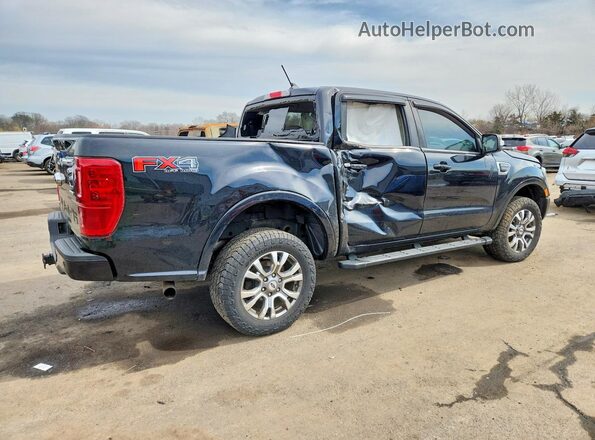 1FTER4FHXLLA23045 2020 FORD RANGER Черный Задняя правая четверть