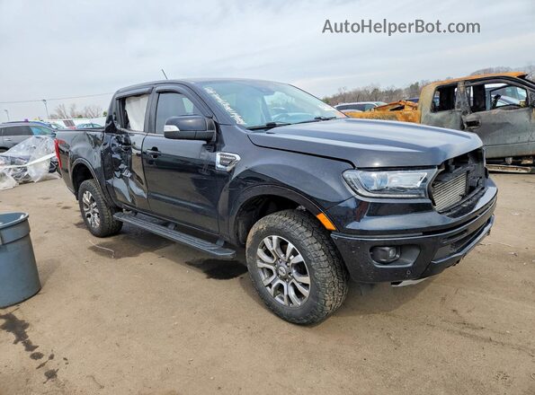 1FTER4FHXLLA23045 2020 FORD RANGER Черный Передняя правая четверть