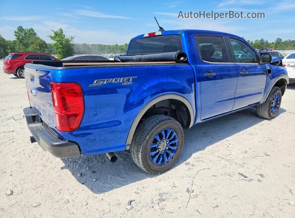 1FTER4FHXLLA55820 2020 FORD RANGER Blue Tył prawy