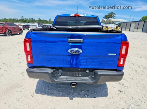 1FTER4FHXLLA55820 2020 FORD RANGER Blue Widok z tyłu