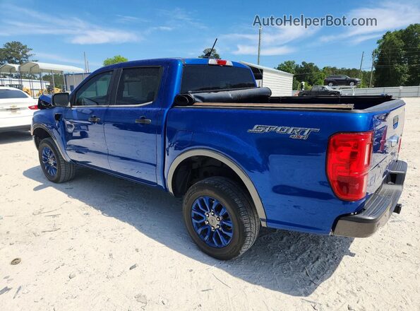 1FTER4FHXLLA55820 2020 FORD RANGER Blue Tył lewy