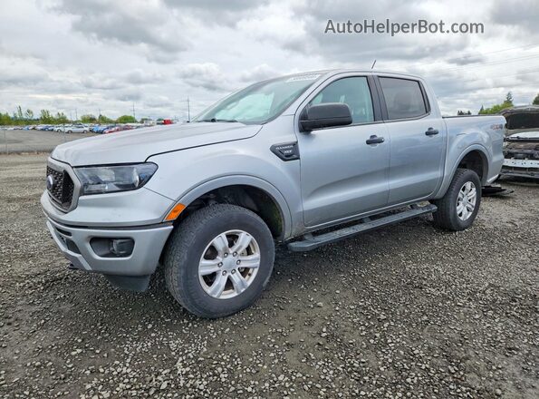 1FTER4FHXMLD43368 2021 FORD RANGER Серебряный Передняя левая четверть