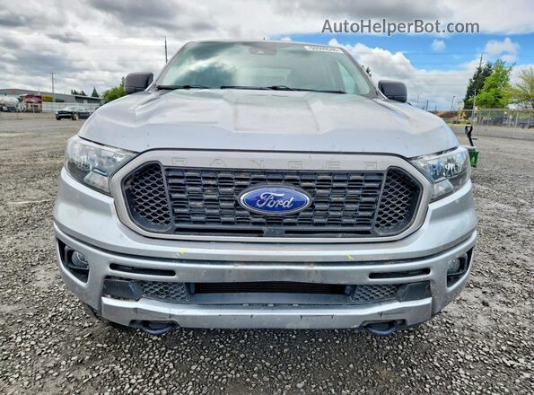 1FTER4FHXMLD43368 2021 FORD RANGER Серебряный Вид спереди