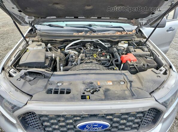 1FTER4FHXMLD43368 2021 FORD RANGER Серебряный Вид задней части салона
