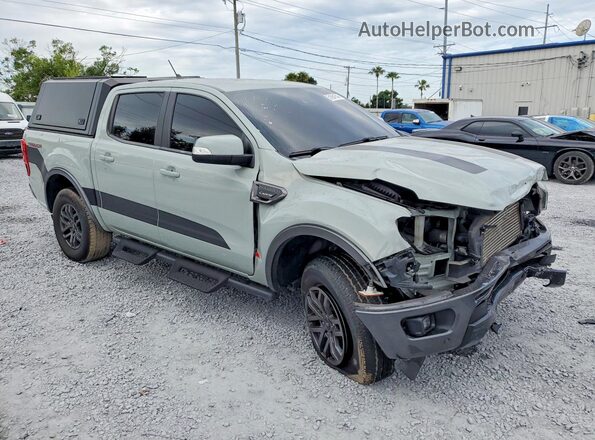 1FTER4FHXMLD66908 2021 FORD RANGER Gray Delantero derecho