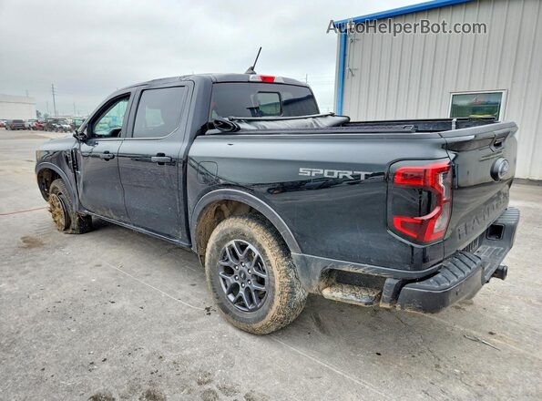 1FTER4GH1RLE03673 2024 FORD RANGER Черный Задняя левая четверть