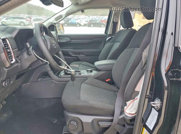 1FTER4HH3SLE58629 2025 FORD RANG Black Widok wnętrza z przodu