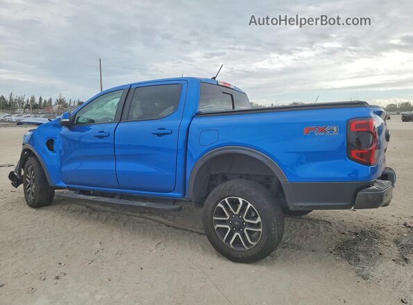 1FTER4KH9RLE11060 2024 FORD RANGER Синий Задняя левая четверть