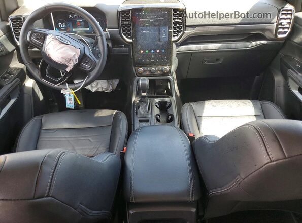 1FTER4KP7SLE30347 2025 FORD RANGER Blue Vista del salpicadero