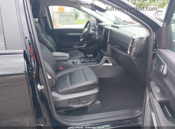 1FTER4KPXRLE49548 2024 FORD RANG Black Widok wnętrza z przodu