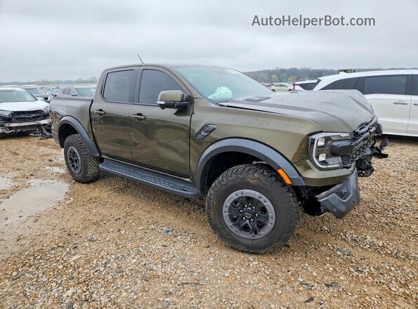 1FTER4LR7RLE31170 2024 FORD RANGER Зеленый Передняя правая четверть