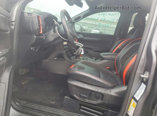 1FTER4LR9RLE12507 2024 FORD RANGER Gray Widok wnętrza z przodu