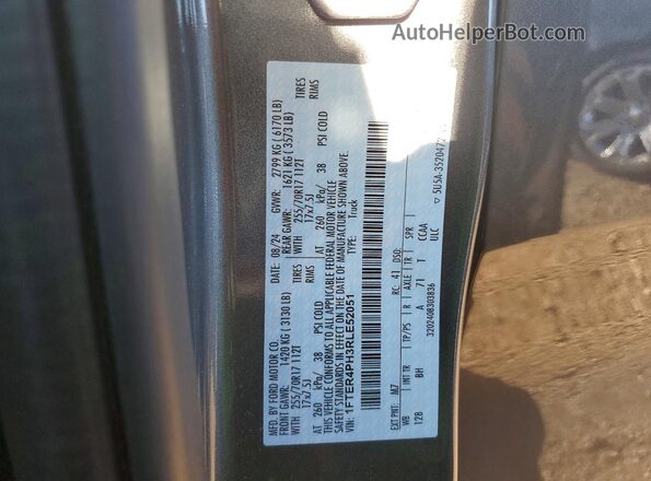 1FTER4PH3RLE52051 2024 FORD RANGER Gray Widok komory silnika