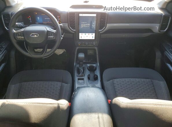 1FTER4PH3RLE52051 2024 FORD RANGER Gray Widok deski rozdzielczej