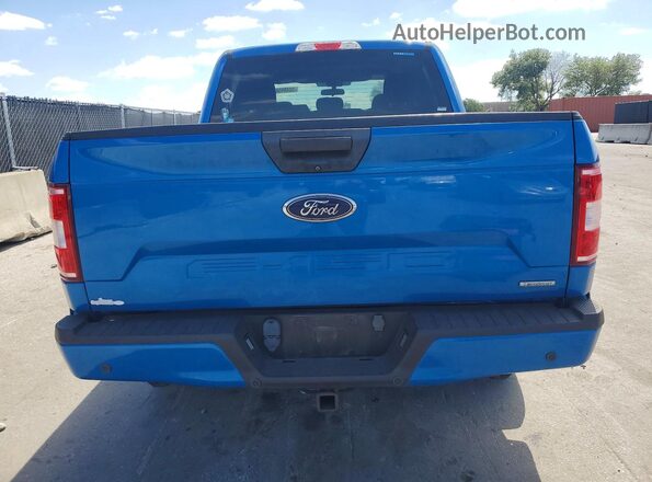 1FTEW1C40KFC78857 2019 FORD F150 Синий Вид сзади