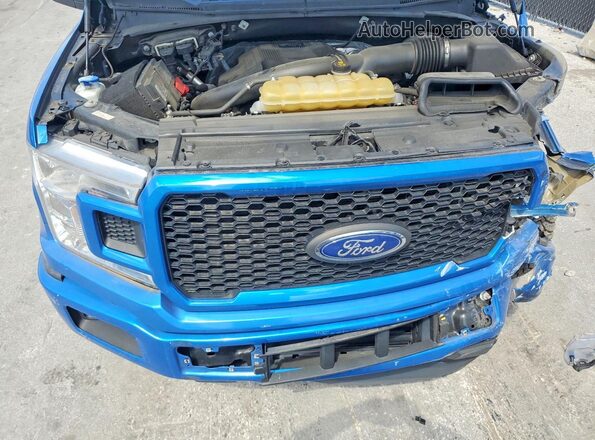 1FTEW1C40KFC78857 2019 FORD F150 Синий Вид задней части салона