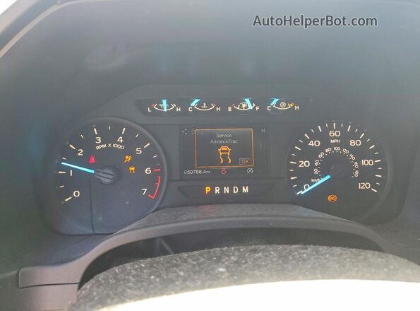 1FTEW1C40KFC78857 2019 FORD F150 Синий Вид щитка приборов