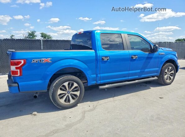 1FTEW1C40KFC78857 2019 FORD F150 Синий Задняя правая четверть