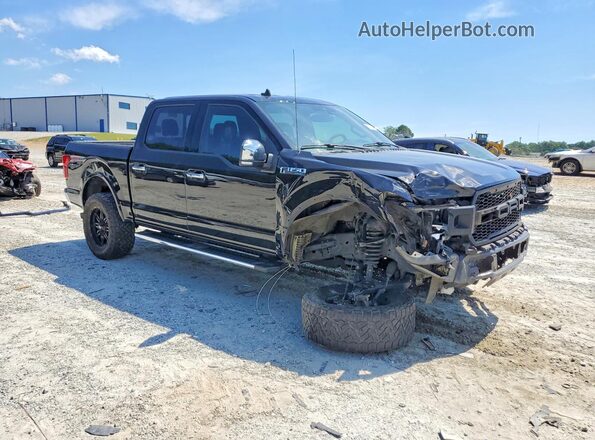 1FTEW1C46KFC01149 2019 FORD F150 Черный Передняя правая четверть