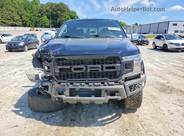 1FTEW1C46KFC01149 2019 FORD F150 Черный Вид спереди